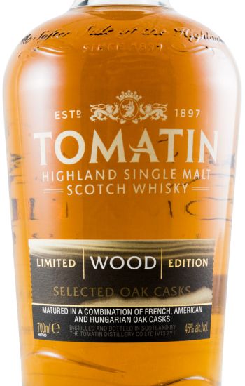 Tomatin Wood Selected Oak Casks Five Virtues Series