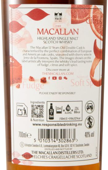 Macallan Double Cask 12 years
