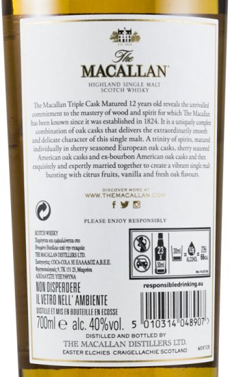 Macallan Triple Cask 12 anos