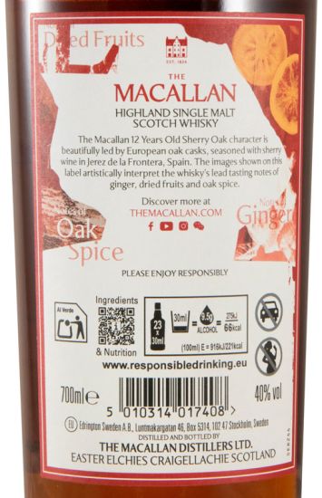 Macallan Sherry Cask 12 years