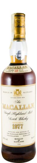 1977 Macallan (engarrafado em 1996)