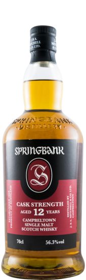 Springbank Cask Strength 12 anos (engarrafado em 2018)