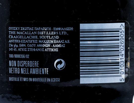 1861 Macallan Réplica