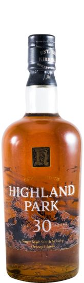 Highland Park 30 anos (rótulo antigo)