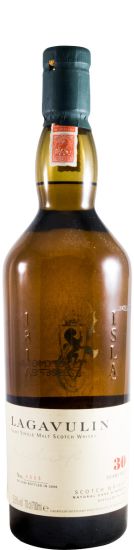 Lagavulin 30 anos (garrafa n.º0665 engarrafado em 2006)