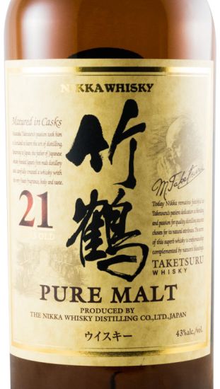 Nikka Taketsuru Pure Malt 21 anos (sem caixa)