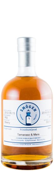 2012 Smögen Sherry Svensk Tamaraso & Mara 50cl