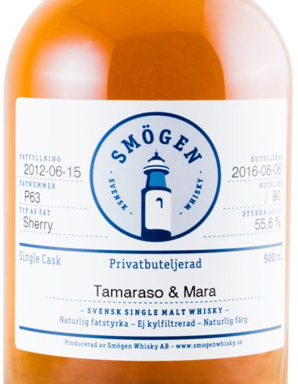 2012 Smögen Sherry Svensk Tamaraso & Mara 50cl
