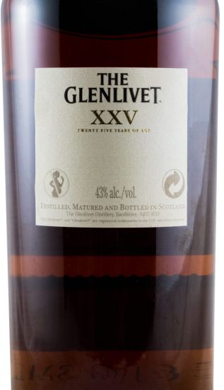 Glenlivet XXV 25 years Batch N.º 40347