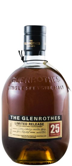 Glenrothes 25 years Limited Release