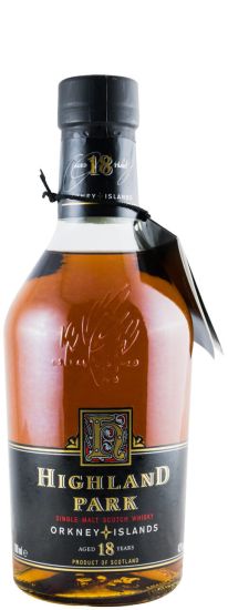 Highland Park 18 anos (garrafa antiga redonda)