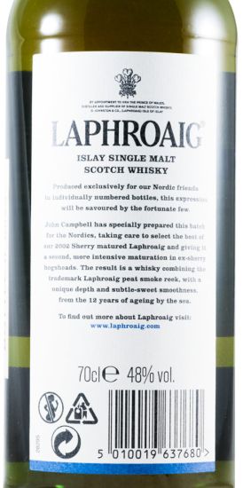 Laphroaig For The Nordics 12 years (bottle n.º 809)