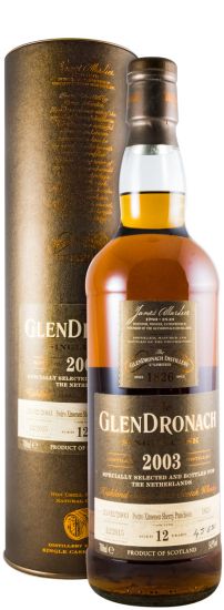 2003 GlenDronach 12 anos Pedro Ximenez Sherry Puncheon