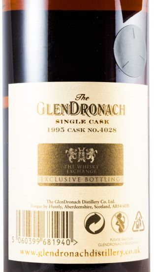 1995 GlenDronach 19 anos Pedro Ximenez Puncheon