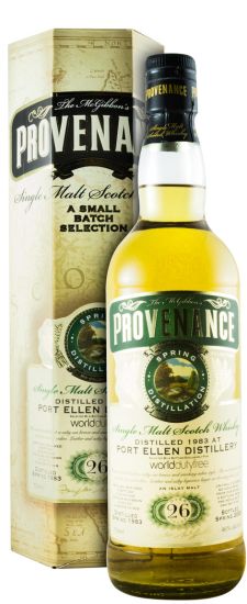 1983 Port Ellen 26 anos Mcgibbon Provenance