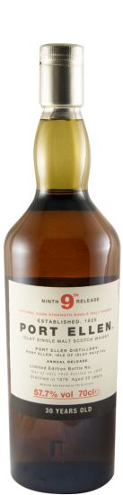 1979 Port Ellen 9th Release Limited Edition 30 anos
