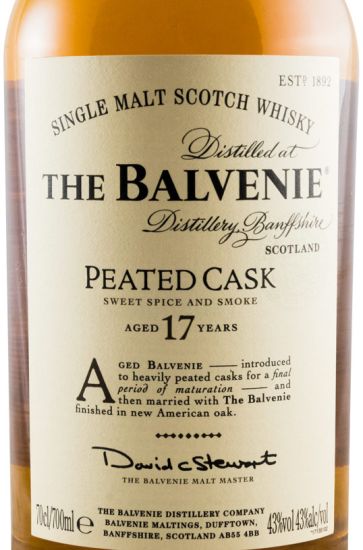 Balvenie Peated Cask 17 anos