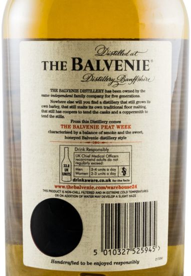 2002 Balvenie 14 years Peat Week Vintage