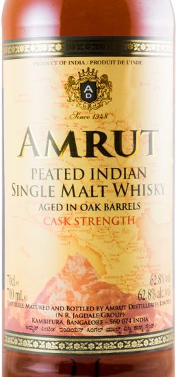 Amrut Cask Strength Peated Indian