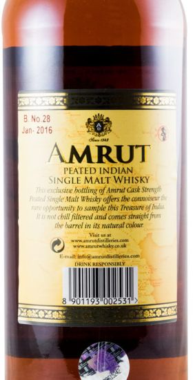 Amrut Cask Strength Peated Indian