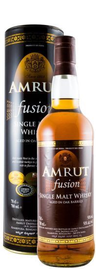 Amrut Fusion Aged In Oak Barrels