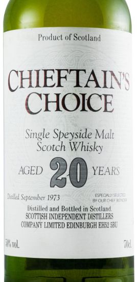 1973 Chieftain's Choice 20 years