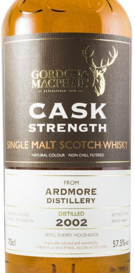 2002 Ardmore Cask Strength Gordon & MacPhail