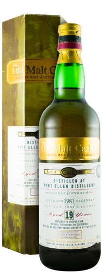 1981 Port Ellen The Old Malt Cask Sherry Cask 19 anos (engarrafado em 2000)