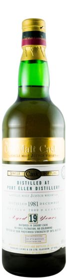 1981 Port Ellen The Old Malt Cask Sherry Cask 19 anos (engarrafado em 2000)