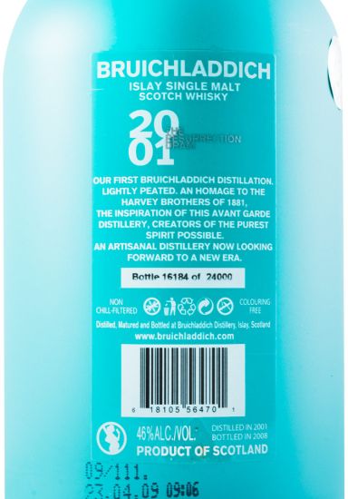 2001 Bruichladdich The Resurrection Dram