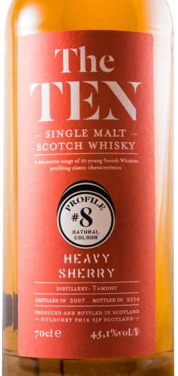 2007 Tamdhu The Ten 8 Heavy Sherry