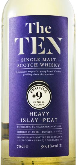 2008 Bunnahabhain The Ten 9 Heavy Islay Peat