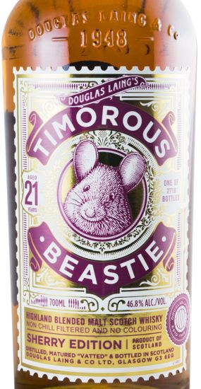 Douglas Laing’s Timorous Beastie 21 years Sherry Edition