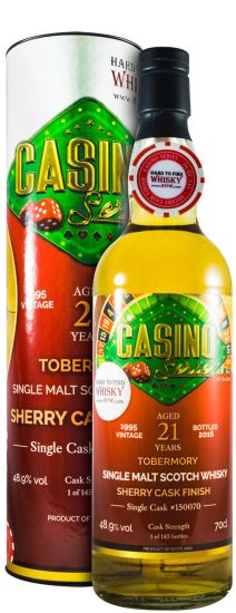 Pack Tobermory 21 years Casino Series