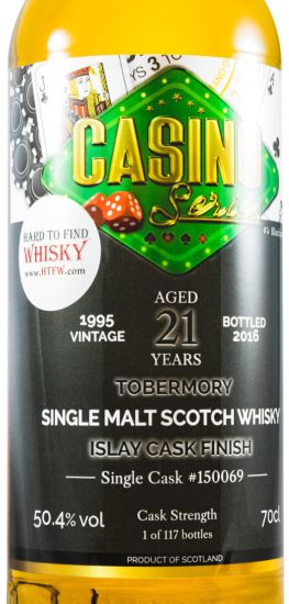 Pack Tobermory 21 years Casino Series