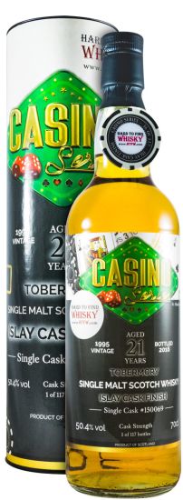 1995 Tobermory 21 anos Islay Cask Casino Series