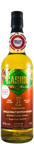 1995 Tobermory 21 anos Sherry Cask Casino Series