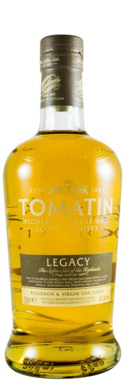 Tomatin Legacy Bourbon & Virgin Oak Casks