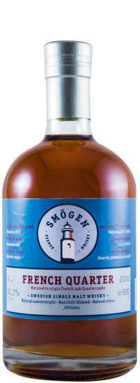2016 Smögen French Oak Quarter Casks 4 anos 50cl
