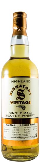 1996 Signatory Vintage Glenallachie 19 anos