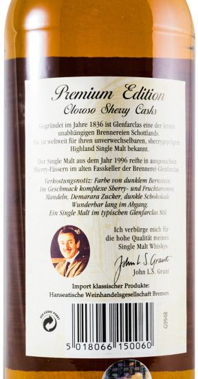 1996 Glenfarclas Premium Edition