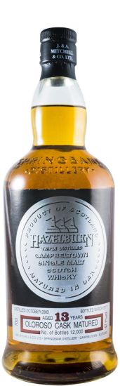 2003 Hazelburn 13 years Oloroso Cask
