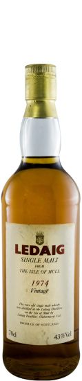 1974 Ledaig Single Malt