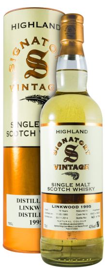 1995 Signatory Vintage Linkwood 19 anos