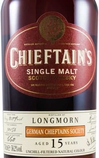 1994 Longmorn 15 anos Chieftain's