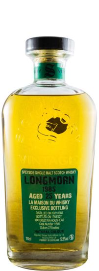 1985 Signatory Vintage Longmorn 25 anos