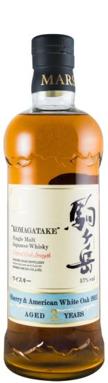 2011 Mars Shinshu Komagatake Sherry & American White Oak Single Malt 3 anos
