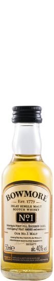 Bowmore Legendary N.º 1 12 years w/ 2 Miniatures