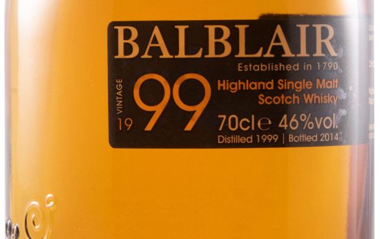 1999 Balblair Vintage