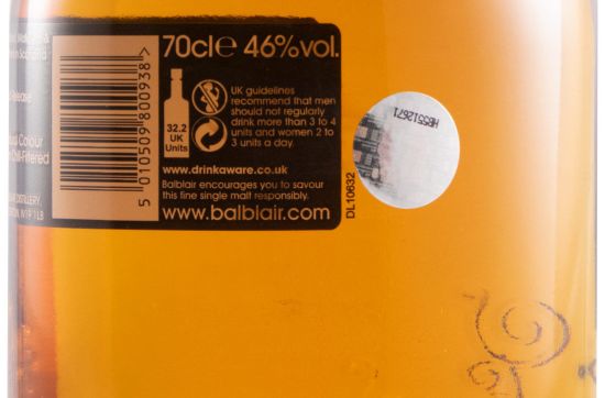 1999 Balblair Vintage